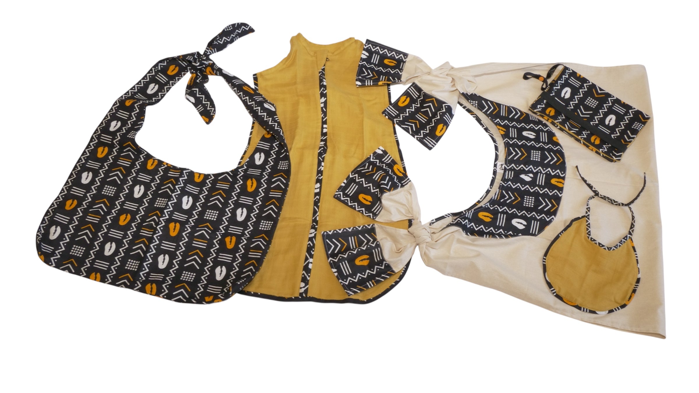 "Malal" Afro Baby Set