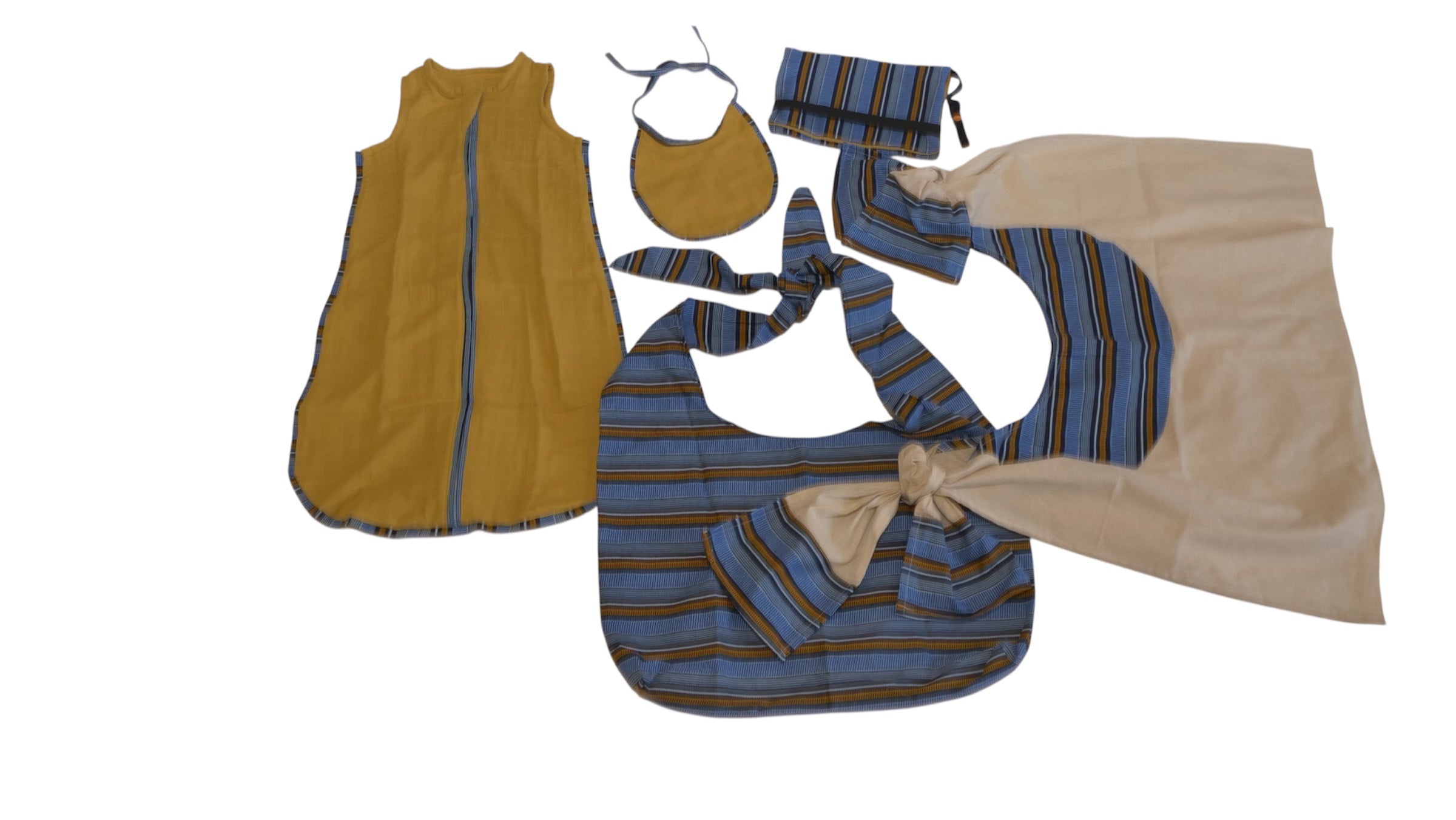"Amara" Afro Baby Set