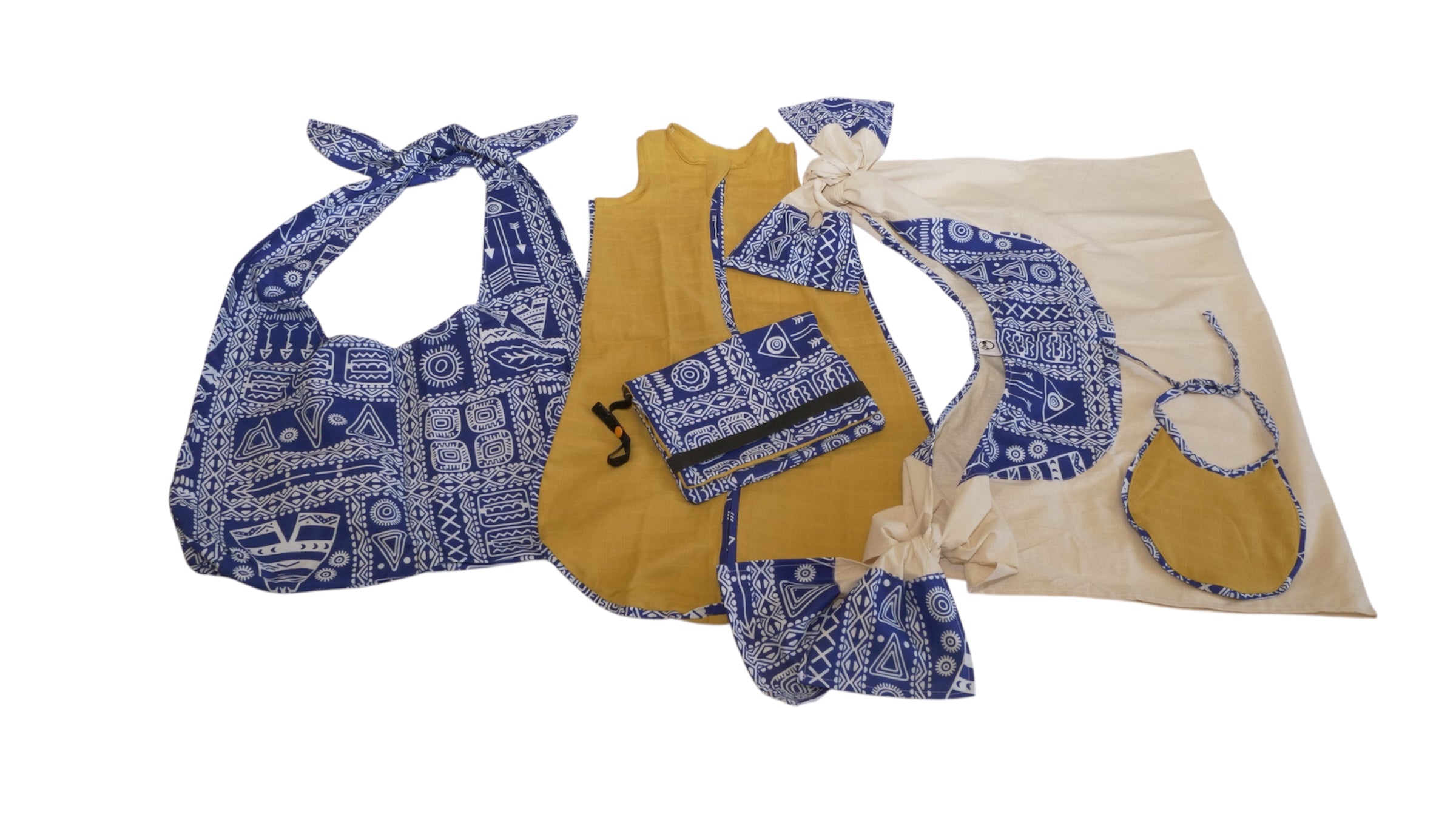 "Jabari" Afro Baby Set