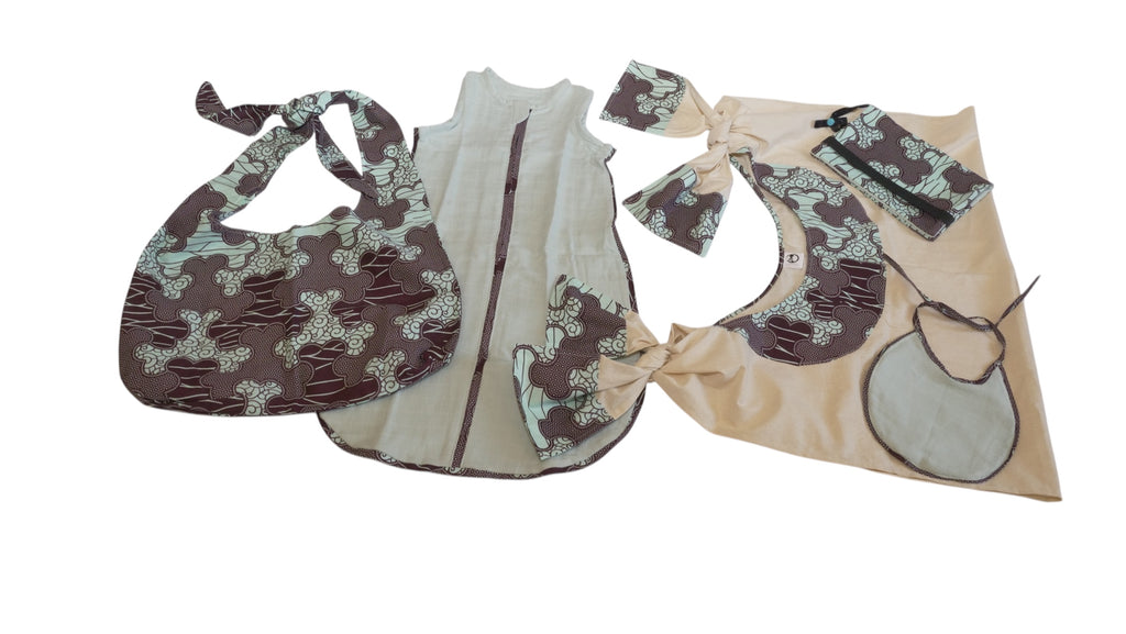 "Malaika" Afro Baby Set