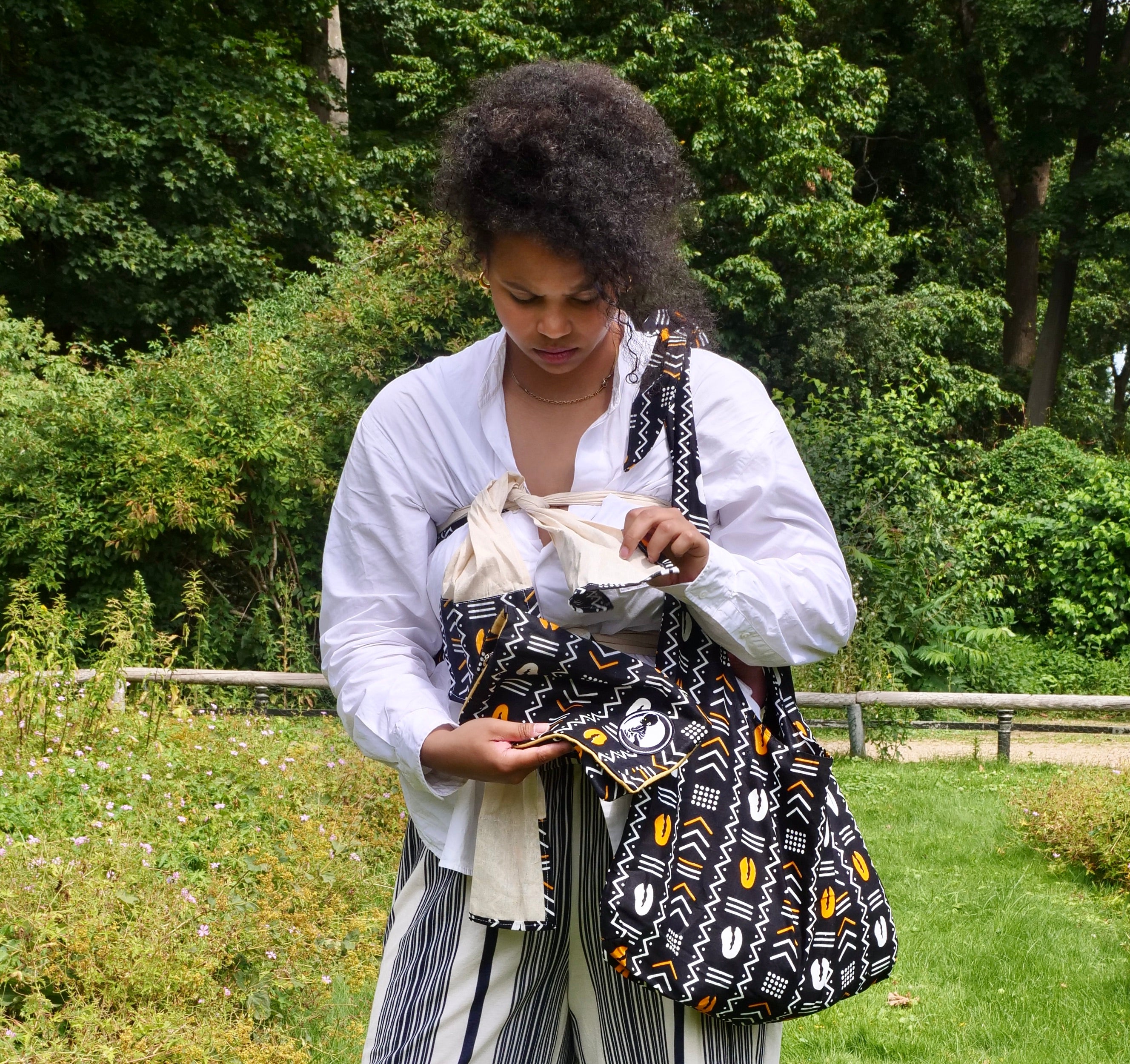 "Malal" Afro Baby Set